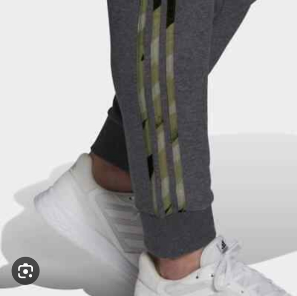 Adidas Grey Joggers - Picture 2 of 9